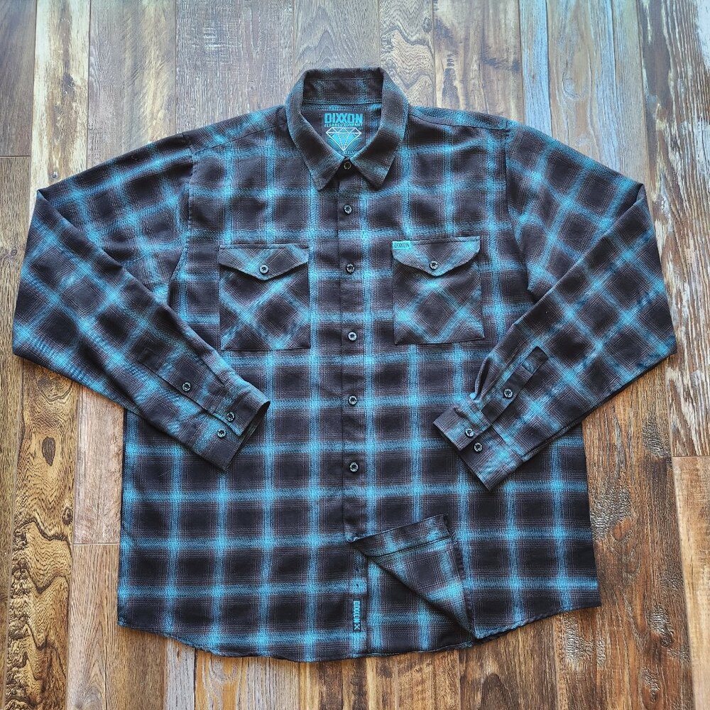 Dixxon The Dimond Flannel Form Function Button Sh… - image 1
